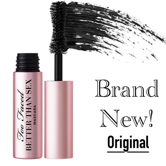 NEW! Too Faced BETTER THAN SEX Volumizing Mascara Black 4.8g COSMETICS MAKEUP - Picture 3 of 9